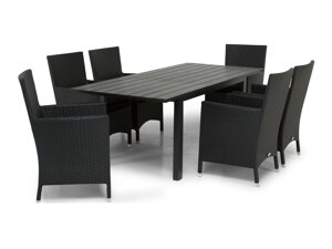 Conjunto de mesa e cadeiras Comfort Garden 682