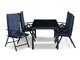 Conjunto de mesa e cadeiras Comfort Garden 1410 (Azul)