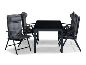 Tisch und Stühle Comfort Garden 1411 (Grau)
