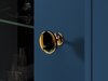 Vitrina Madison AF100 (Tamno plava + Zlatno)