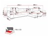 Угловой диван Comfivo S100 (Poso 14)