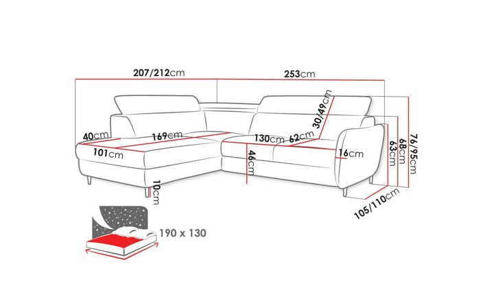 Stūra dīvāns 491952