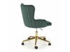 Καρέκλα γραφείου Houston 1408 (Πράσινο + Χρυσό)
