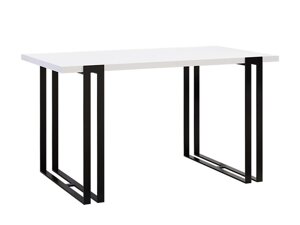 Τραπέζι Comfivo 179 (Άσπρο + Μαύρο)
