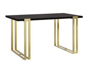 Τραπέζι Comfivo 179 (Μαύρο + Χρυσό)