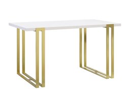 Tisch Comfivo 179 (Weiß + Gold)