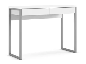 Uredski stol Tustin 196 (Siva + Sjajno bijela)