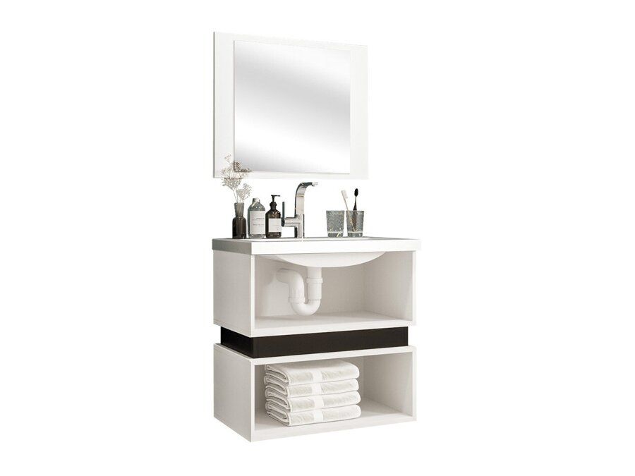 Set bagno Comfivo B109 (Nero) - Mobili da bagno