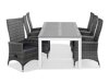 Tisch und Stühle Riverside 433 (Grau)