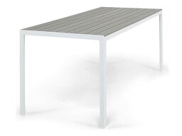 Mesa para o exterior Comfort Garden 1509 (Cinzento + Branco)