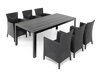 Τραπέζι εξωτερικού χώρου Comfort Garden 1509 (Μαύρο)