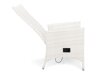 Conjunto de mesa e cadeiras Comfort Garden 1389 (Branco + Preto)
