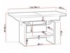 Table basse transformateur Stanton 108 (Sonoma chêne)
