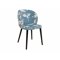 Silla Boston 439 (Azul claro + Negro)