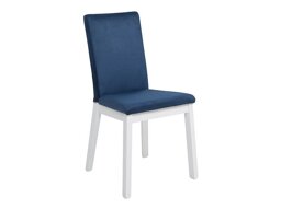 Καρέκλα Boston 444 (Σκούρο μπλε + Άσπρο)
