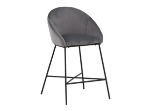 Барный стул Dallas 3175 (Тёмно-серый + Чёрный)