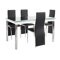 Conjunto de comedor Tulsa 595 (Negro)