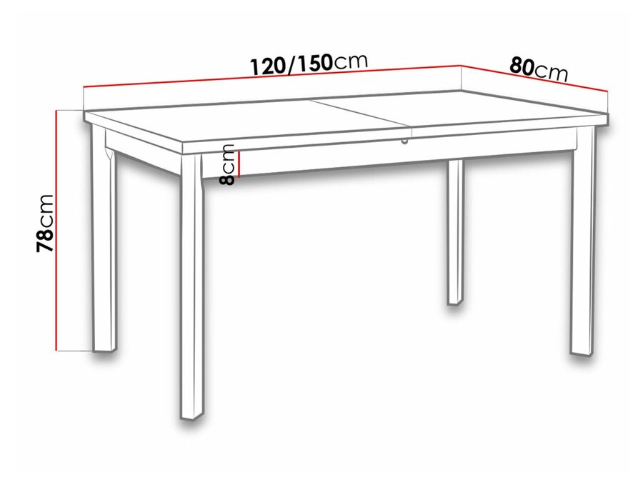 Asztal Victorville 131