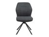 Καρέκλα Oakland 897 (Σκούρο γκρι + Μαύρο)
