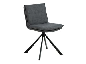 Καρέκλα Oakland 898 (Γκρι + Μαύρο)
