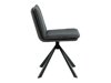 Καρέκλα Oakland 898 (Γκρι + Μαύρο)