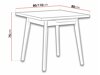 Asztal Victorville 183 (Fehér)