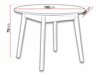 Table Victorville 128 (Blanc)