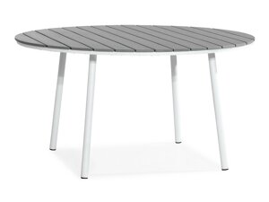 Outdoor-Tisch Comfort Garden 1312 (Weiß + Grau)