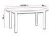Table Victorville 121 (Blanc)
