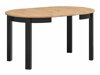 Asztal Boston 314 (Artisan tölgy + Fekete)