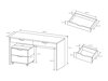 Мебелен комплект Kingston 132 (Бял)