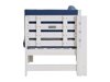 Kerti szék Riverton 760 (Kék + Fehér)