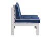 Vrtni fotelj Riverton 758 (Modra + Bela)