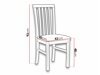 Chaise Victorville 155 (Blanc)