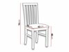 Krēsls Victorville 155 (Balts)