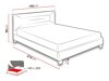 Cama Comfivo 327 (Gris claro)