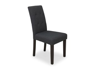 Cadeira Riverton 183 (Cinzento + Castanho escuro)