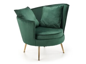 Fotelj Houston 1437 (Zelena + Zlata)