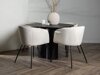 Conjunto de comedor Dallas 3978 (Negro)