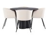 Conjunto de comedor Dallas 3978 (Negro)