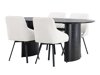 Маса и столове за трапезария Dallas 3991 (Черен)