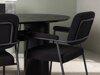 Маса и столове за трапезария Dallas 3996 (Черен)