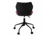 Καρέκλα γραφείου Mesa 419 (Μαύρο + Σκούρο ροζ)