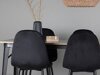 Маса и столове за трапезария Dallas 4046 (Черен)