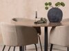 Set sala da pranzo Dallas 4052 (Beige + Nero)