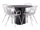 Conjunto de comedor Dallas 4077 (Gris claro)