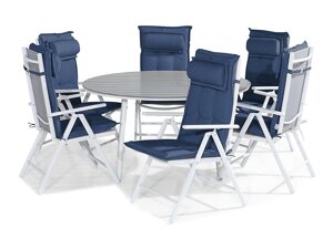 Σετ Τραπέζι και καρέκλες Comfort Garden 1606 (Μπλε)