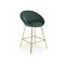 Silla de barra Houston 1461 (Verde + Dorado)