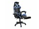 Καρέκλα gaming Mesa 465 (Μαύρο + Μπλε)