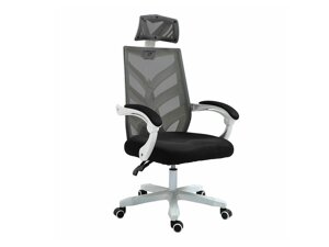 Καρέκλα γραφείου Mesa 467 (Άσπρο + Μαύρο + Γκρι)